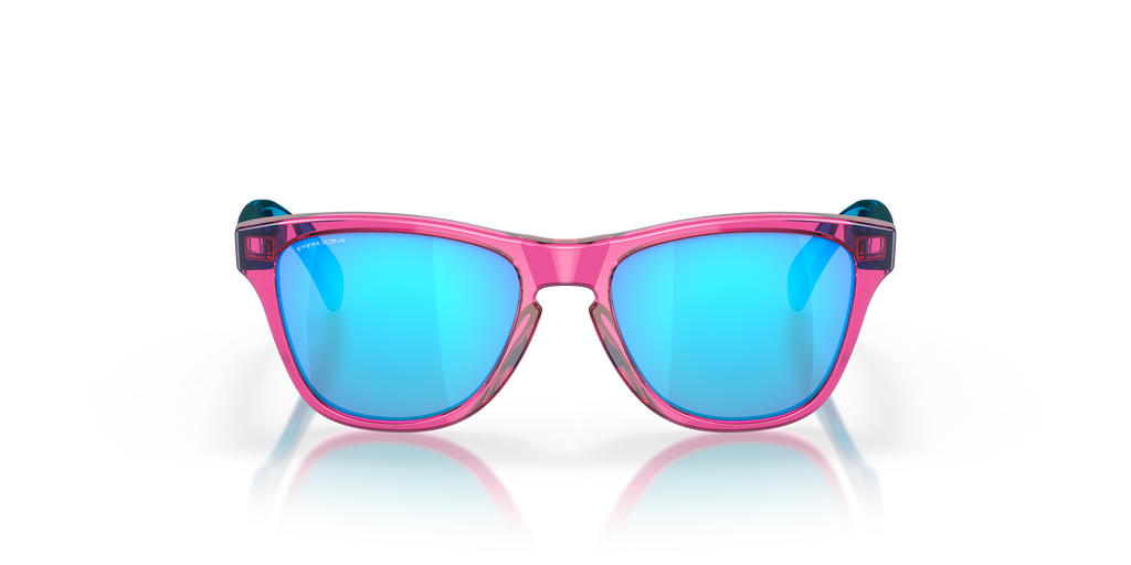Oakley OJ9009 Frogskins XXS Youth Square Prizm Sunglasses - Acid Green Frame