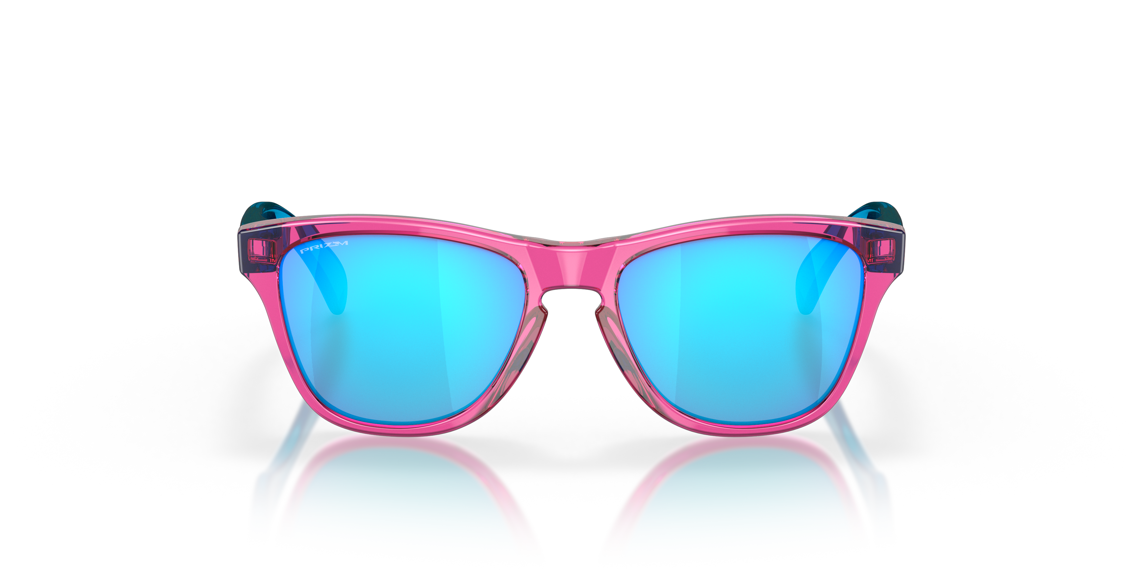 Oakley OJ9009 Frogskins XXS Youth Square Prizm Sunglasses - Acid Green Frame