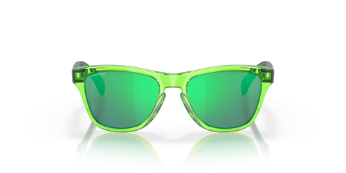 Oakley OJ9009 Frogskins XXS Youth Square Prizm Sunglasses - Acid Green Frame