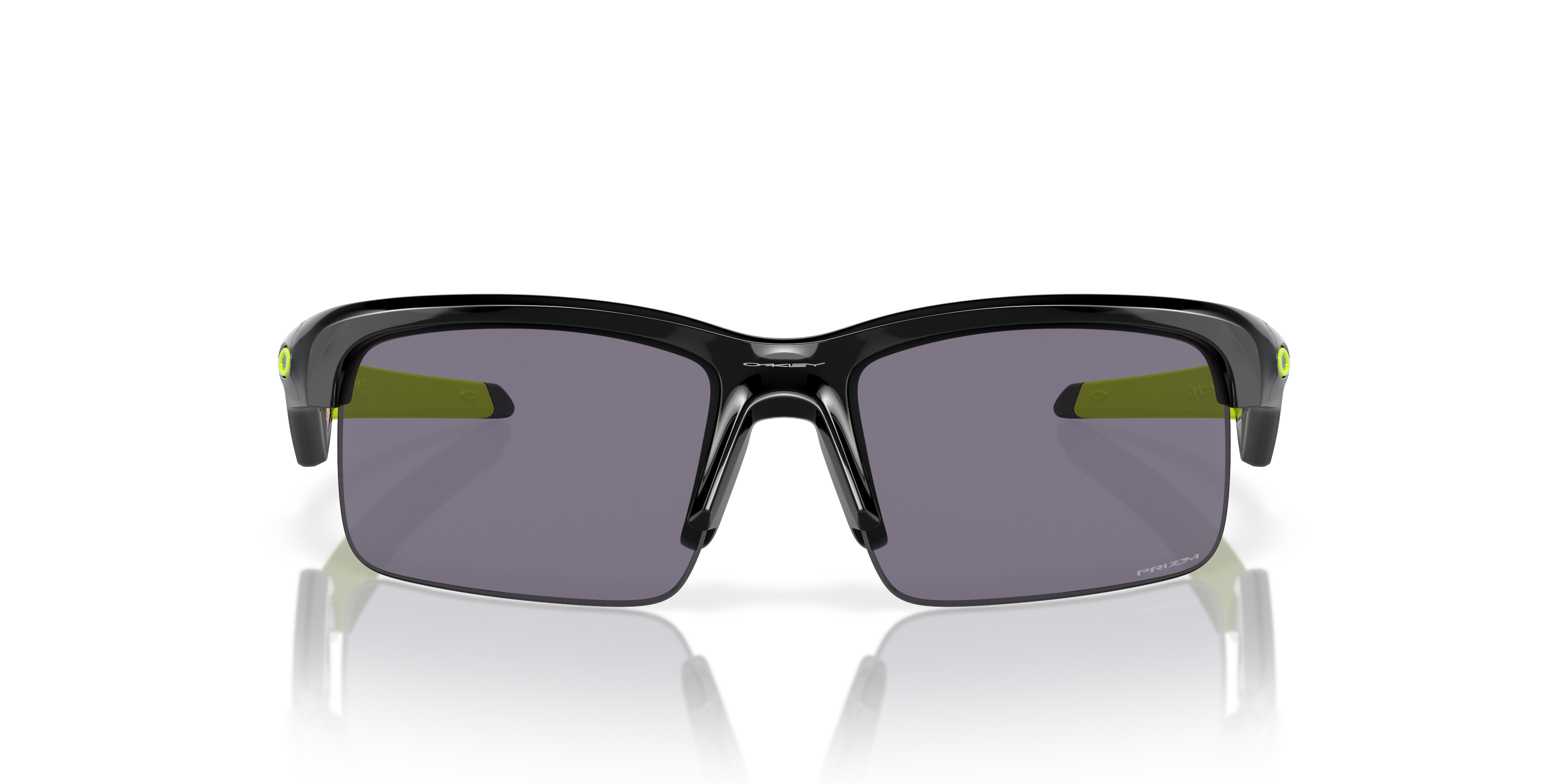 Oakley OJ9013 Capacitor Youth Rectangle Prizm Sunglasses - Polished White Frame