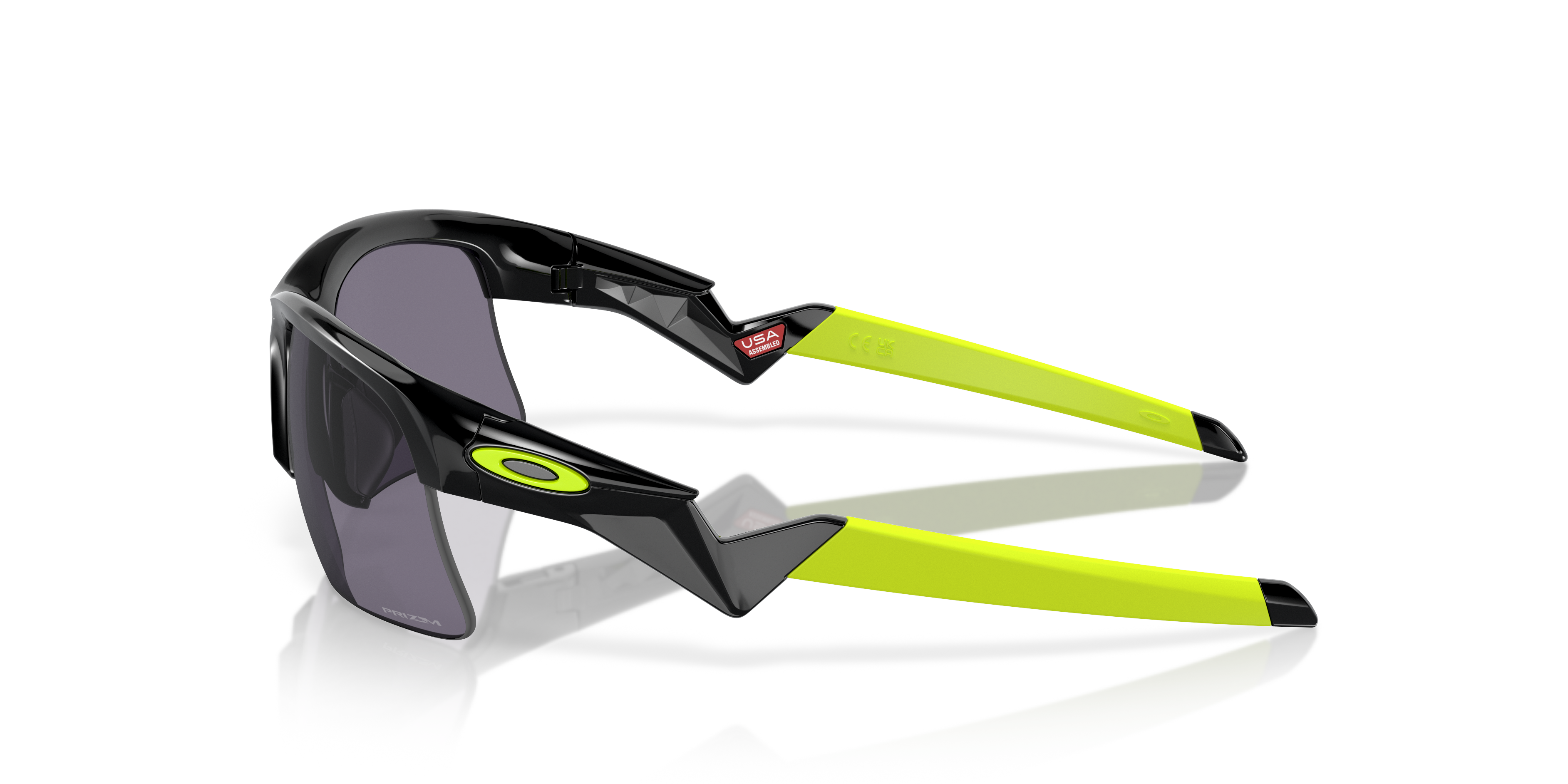 Oakley OJ9013 Capacitor Youth Rectangle Prizm Sunglasses - Polished Black Frame