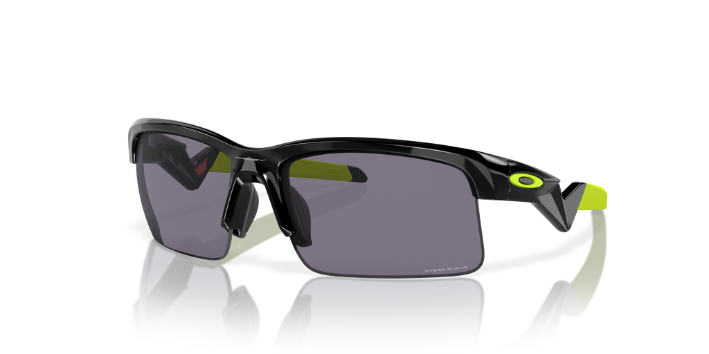 Oakley OJ9013 Capacitor Youth Rectangle Prizm Sunglasses - Polished Black Frame