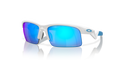 Oakley OJ9013 Capacitor Youth Rectangle Prizm Sunglasses - Polished White Frame
