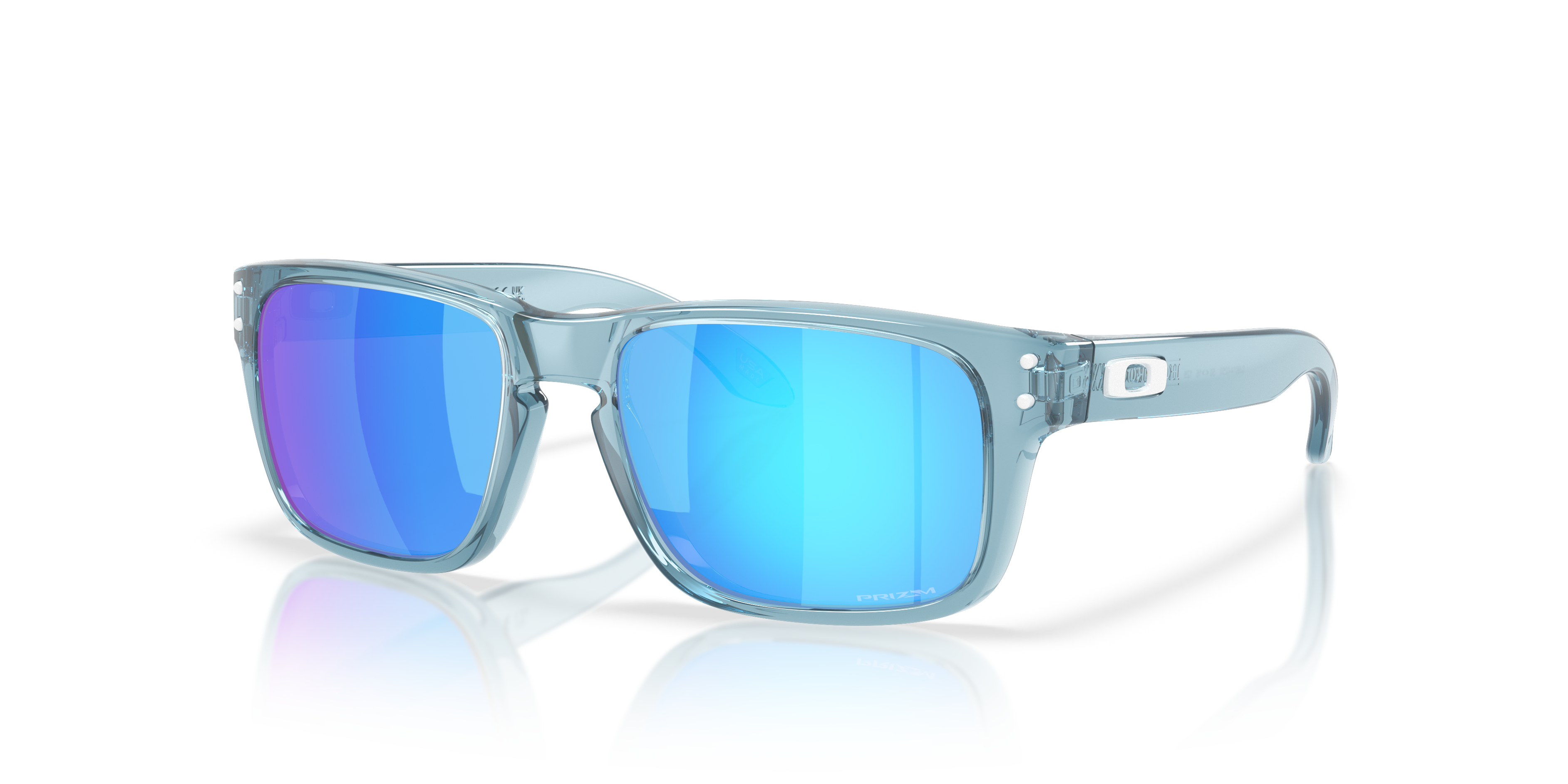 Oakley OJ9014 Holbrook XXS Youth Rectangle Prizm Sunglasses - Transparent Stonewash Frame
