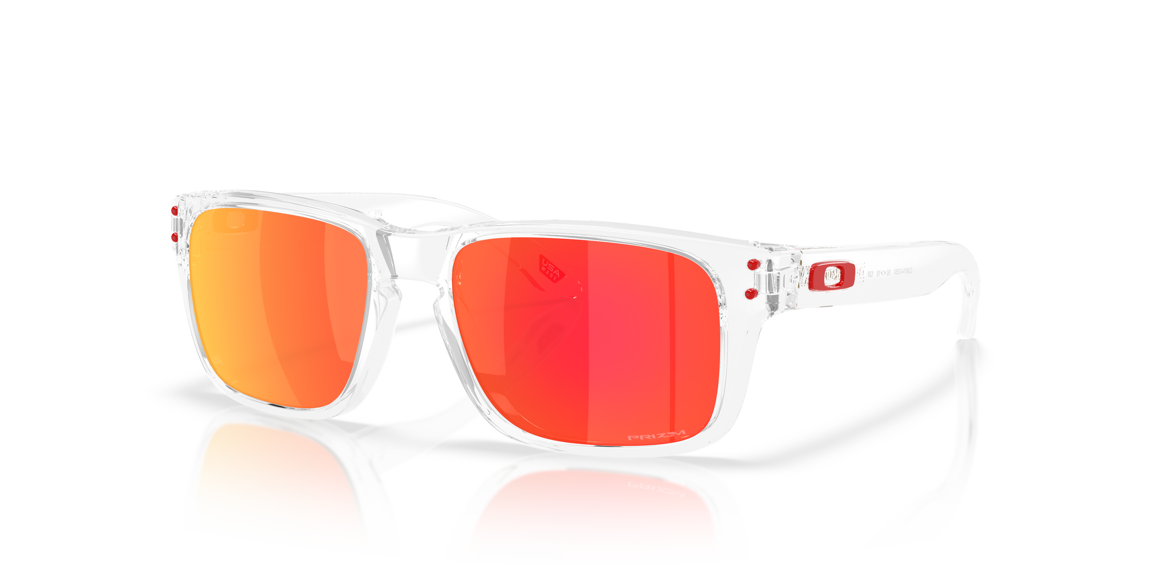 Oakley OJ9014 Holbrook XXS Youth Rectangle Prizm Sunglasses - Transparent Stonewash Frame