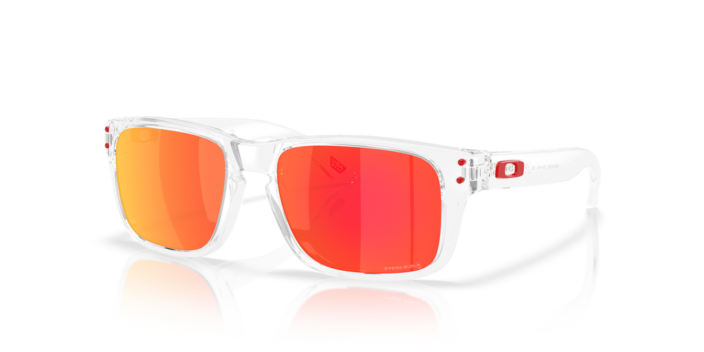 Oakley OJ9014 Holbrook XXS Youth Rectangle Prizm Sunglasses - Clear Frame