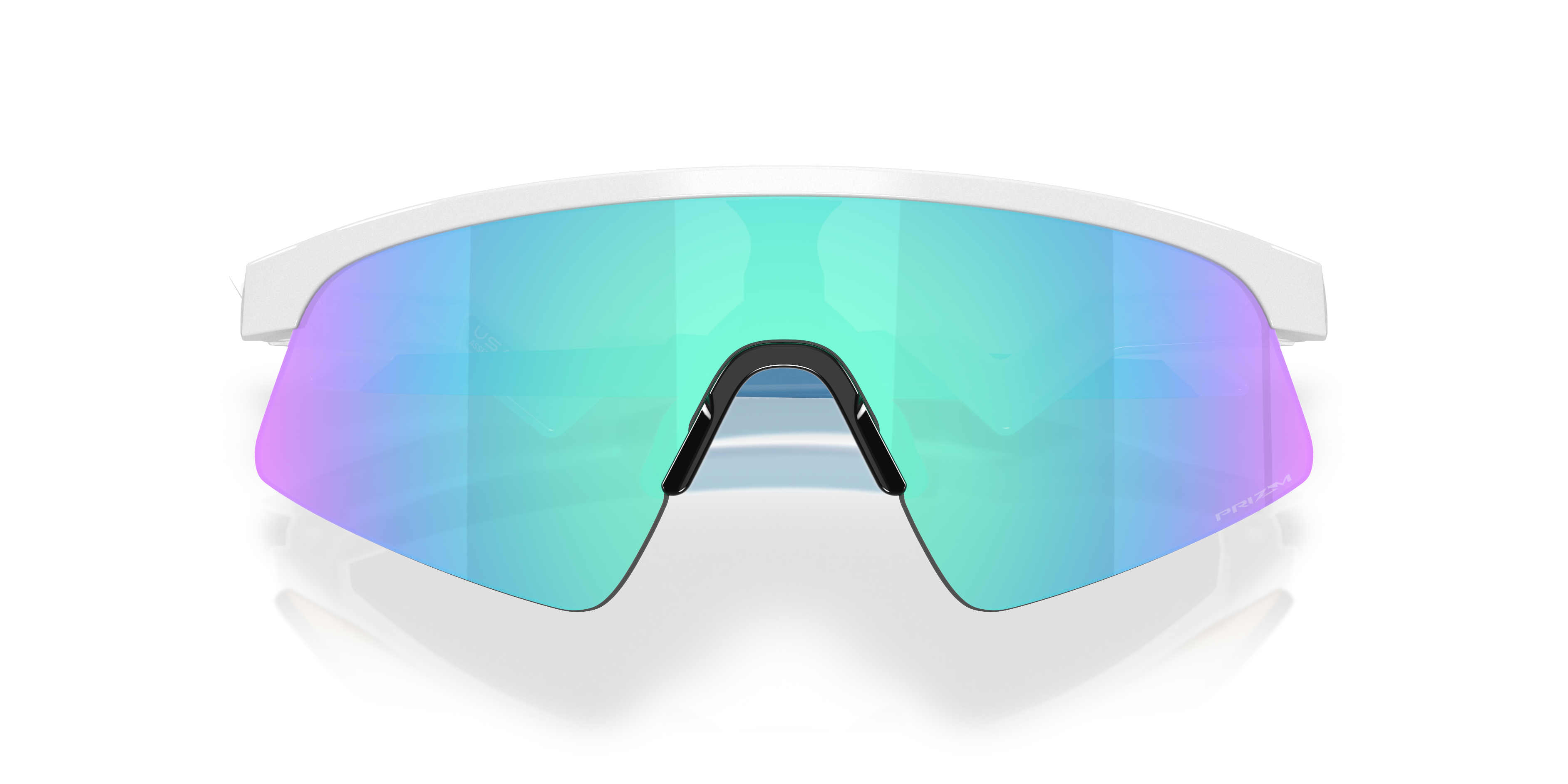 Oakley OJ9015 Resistor Sweep Youth Prizm Sport Sunglasses - Polished White Frame