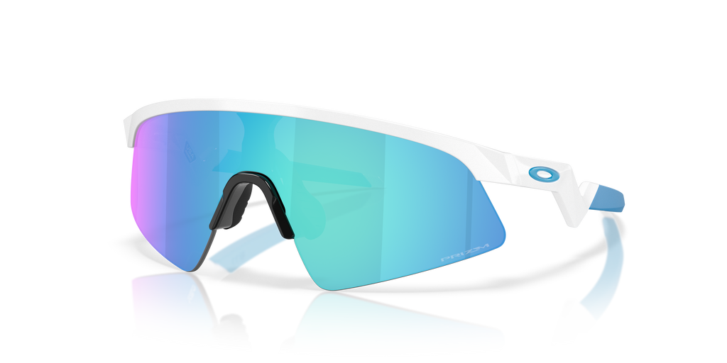 Oakley OJ9015 Resistor Sweep Youth Prizm Sport Sunglasses - Polished White Frame