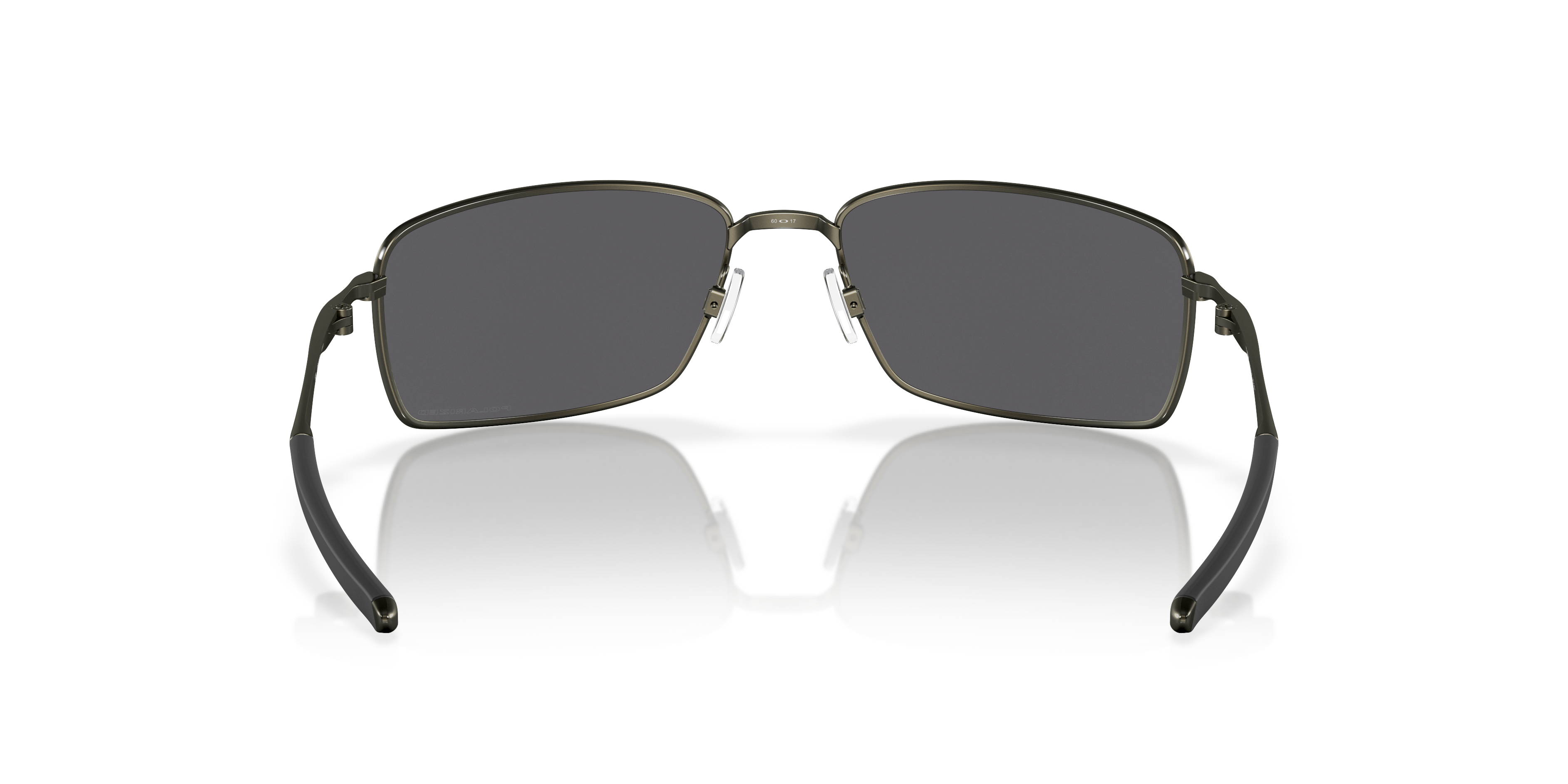 Oakley OO4075 Square Wire Men's Rectangle Polarized Sunglasses