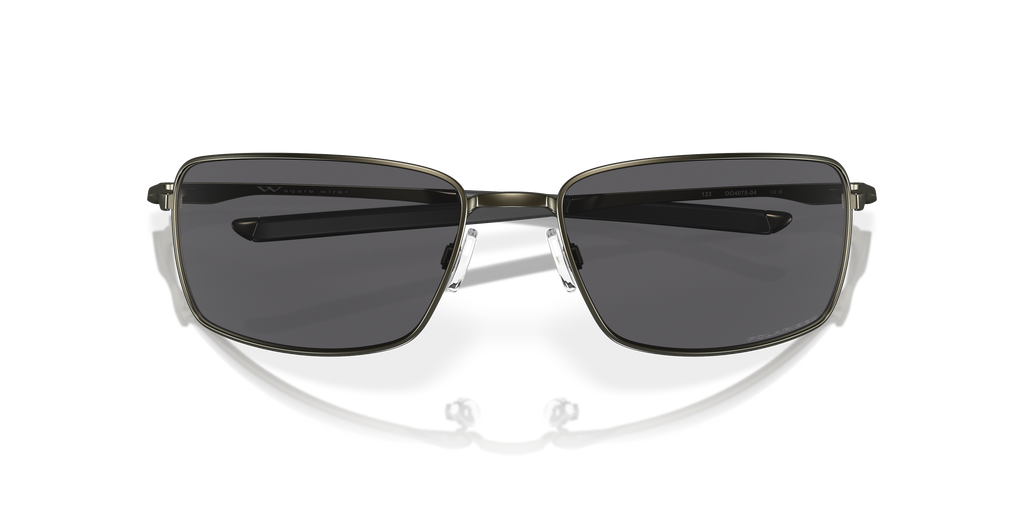 Oakley OO4075 Square Wire Men's Rectangle Polarized Sunglasses