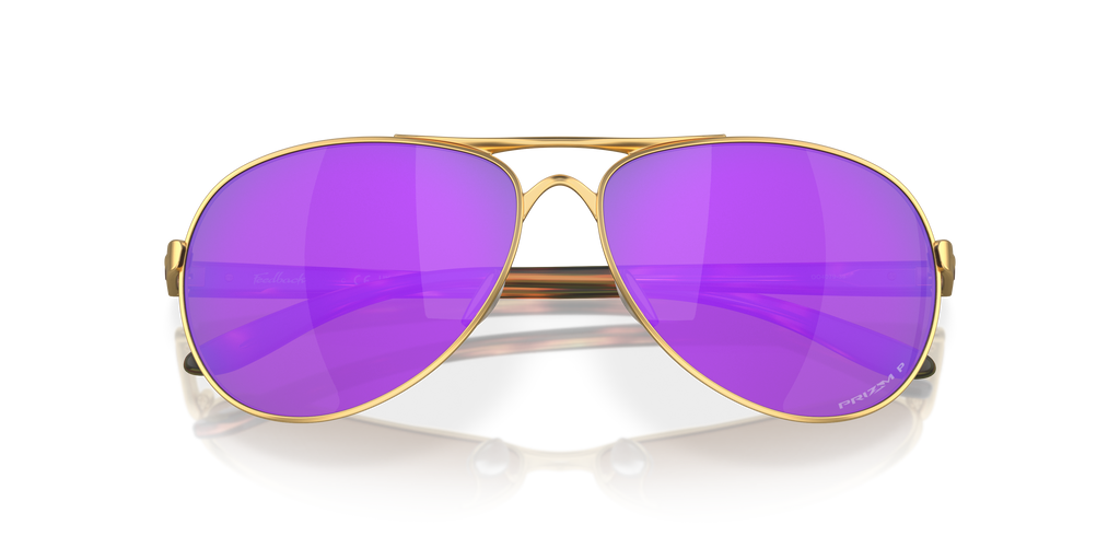 Oakley OO4079 Feedback Women's Round Prizm Polarized Sunglasses