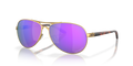 Oakley OO4079 Feedback Women's Round Prizm Polarized Sunglasses