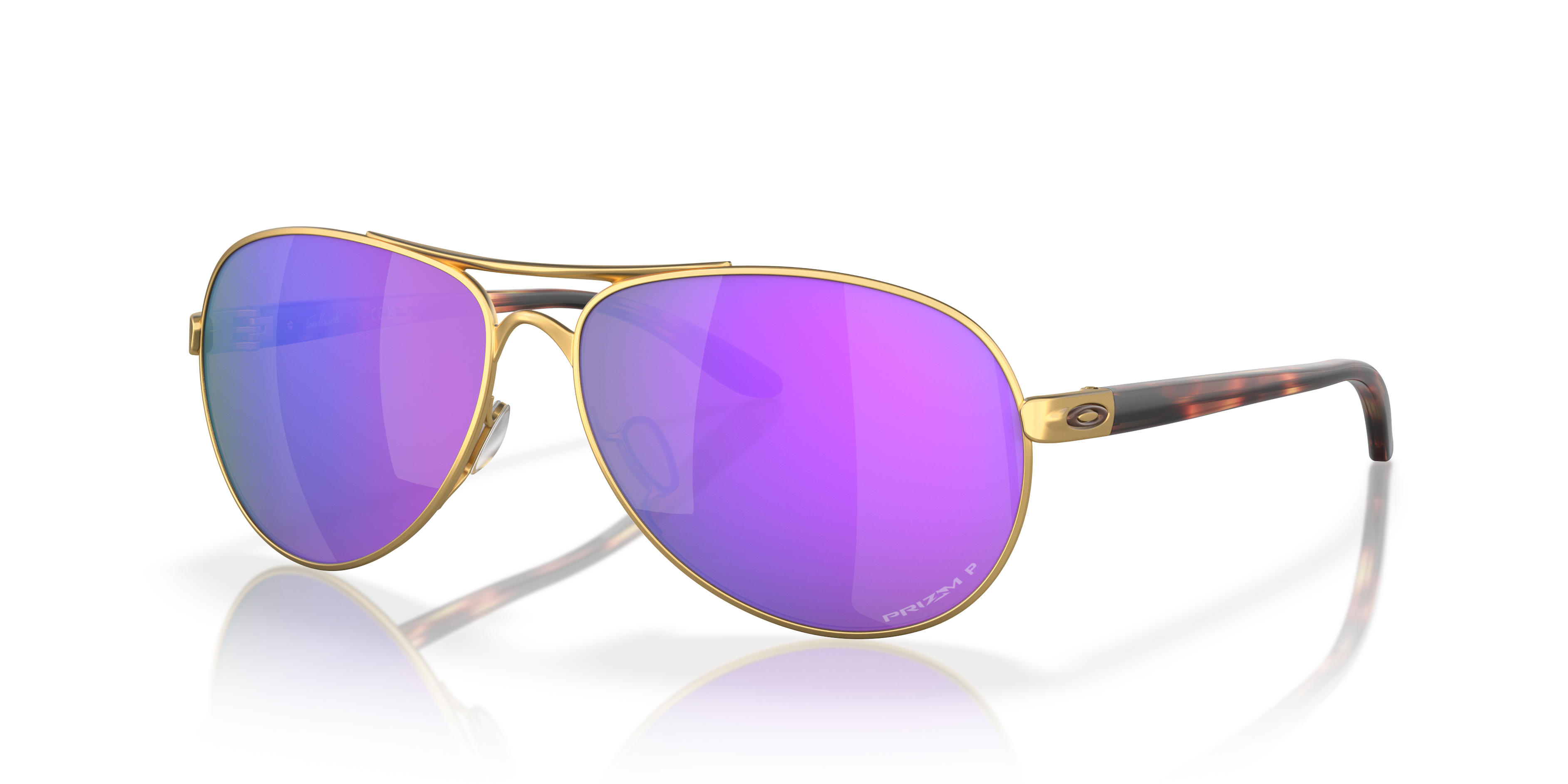 Oakley OO4079 Feedback Women's Round Prizm Polarized Sunglasses