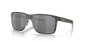 Oakley OO4123 Holbrook Metal Men's Square Prizm Polarized Sunglasses - Matte Gunmetal Frame