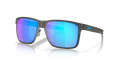 Oakley OO4123 Holbrook Metal Men's Square Prizm Polarized Sunglasses - Matte Gunmetal Frame
