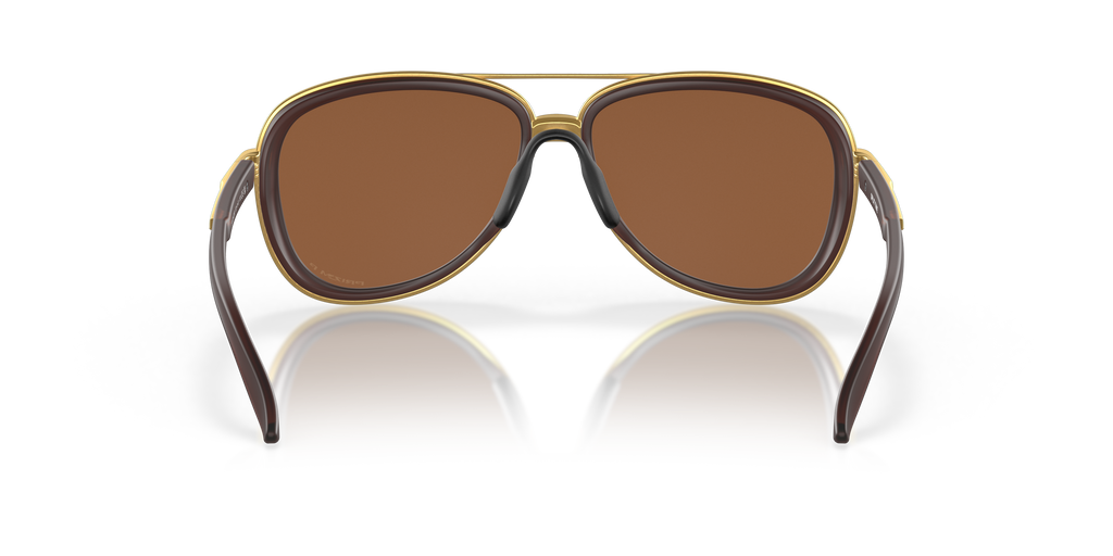 Oakley OO4129 Split Time Women's Round Prizm Polarized Sunglasses