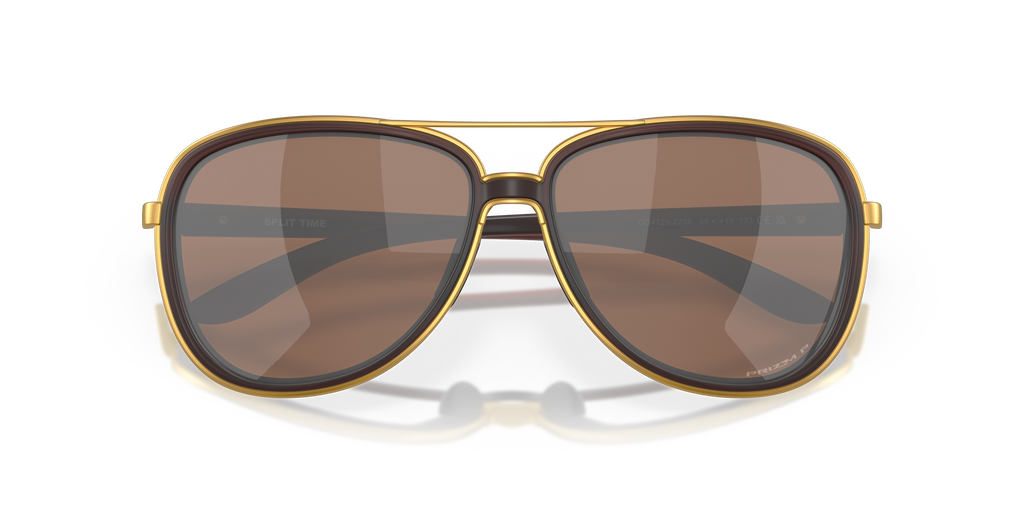 Oakley OO4129 Split Time Women's Round Prizm Polarized Sunglasses