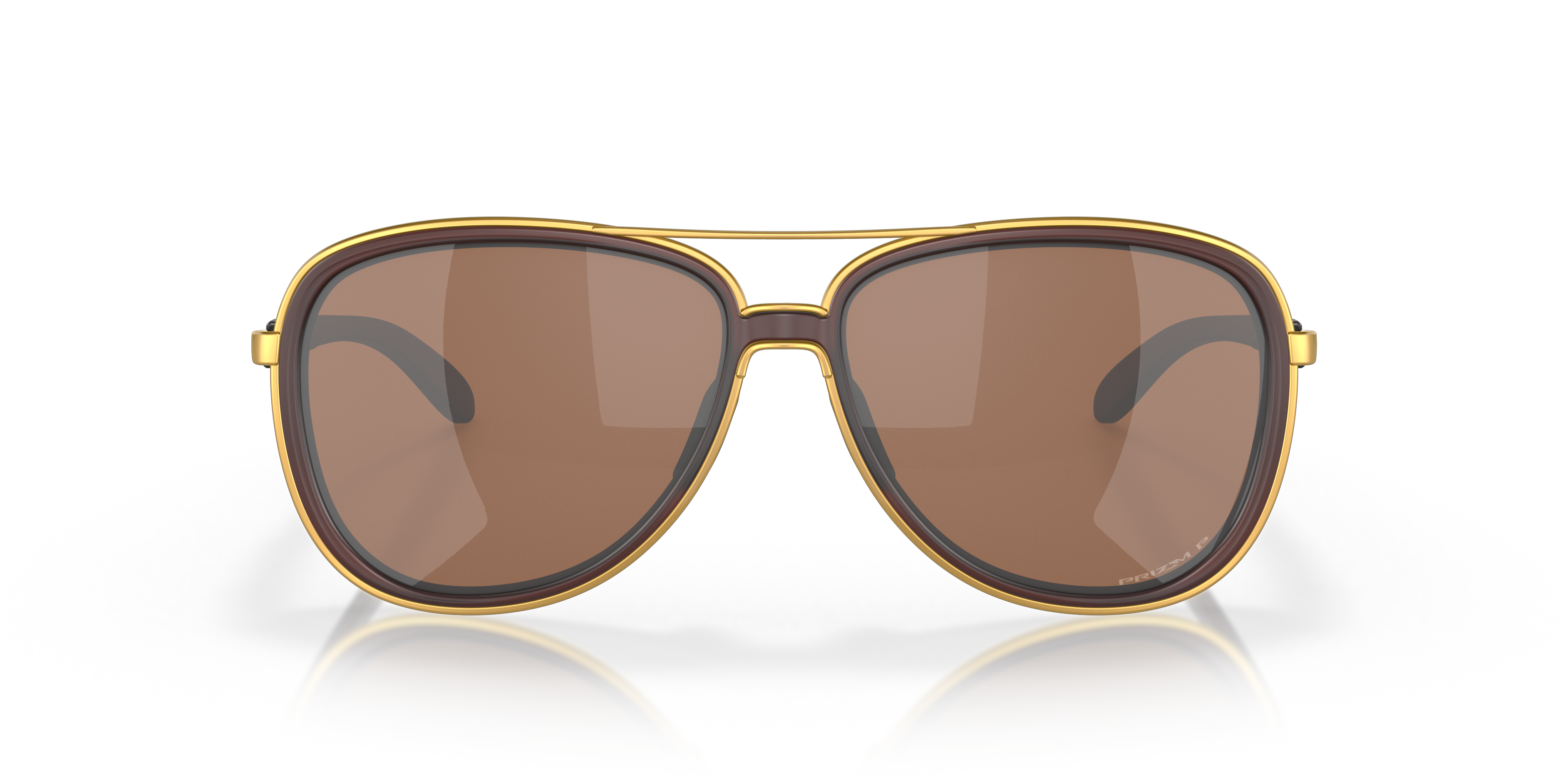Oakley OO4129 Split Time Women's Round Prizm Polarized Sunglasses