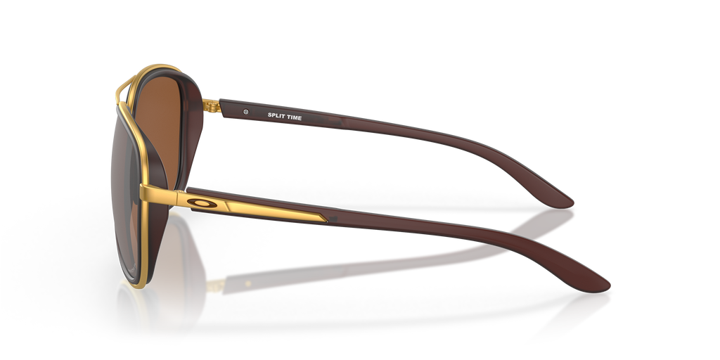 Oakley OO4129 Split Time Women's Round Prizm Polarized Sunglasses