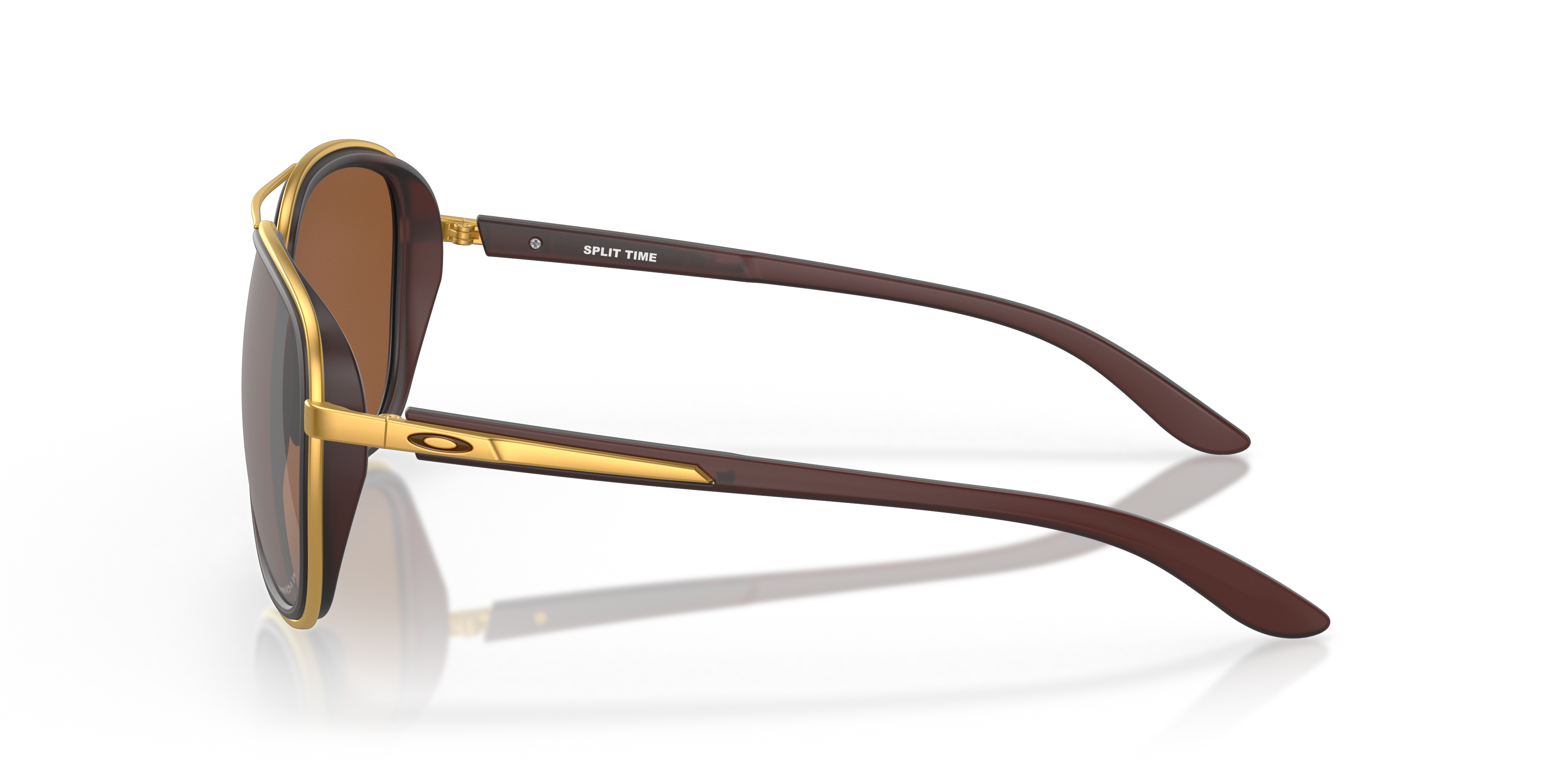 Oakley OO4129 Split Time Women's Round Prizm Polarized Sunglasses