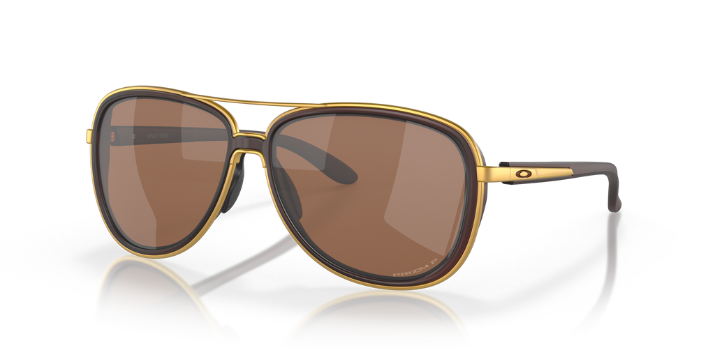 Oakley OO4129 Split Time Women's Round Prizm Polarized Sunglasses
