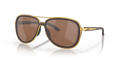 Oakley OO4129 Split Time Women's Round Prizm Polarized Sunglasses
