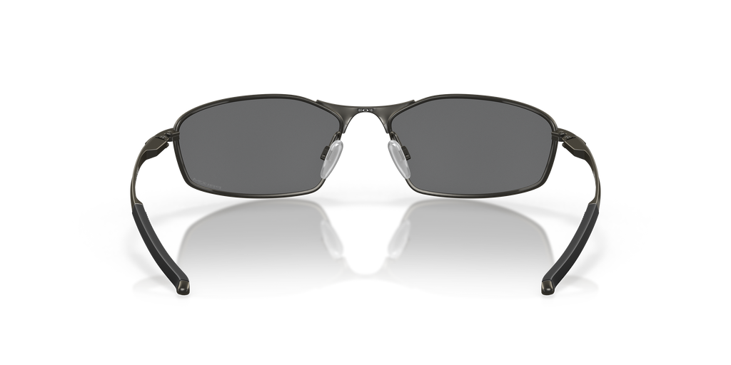 Oakley OO4141 Whisker Men's Oval Prizm Sunglasses - Satin Black Frame