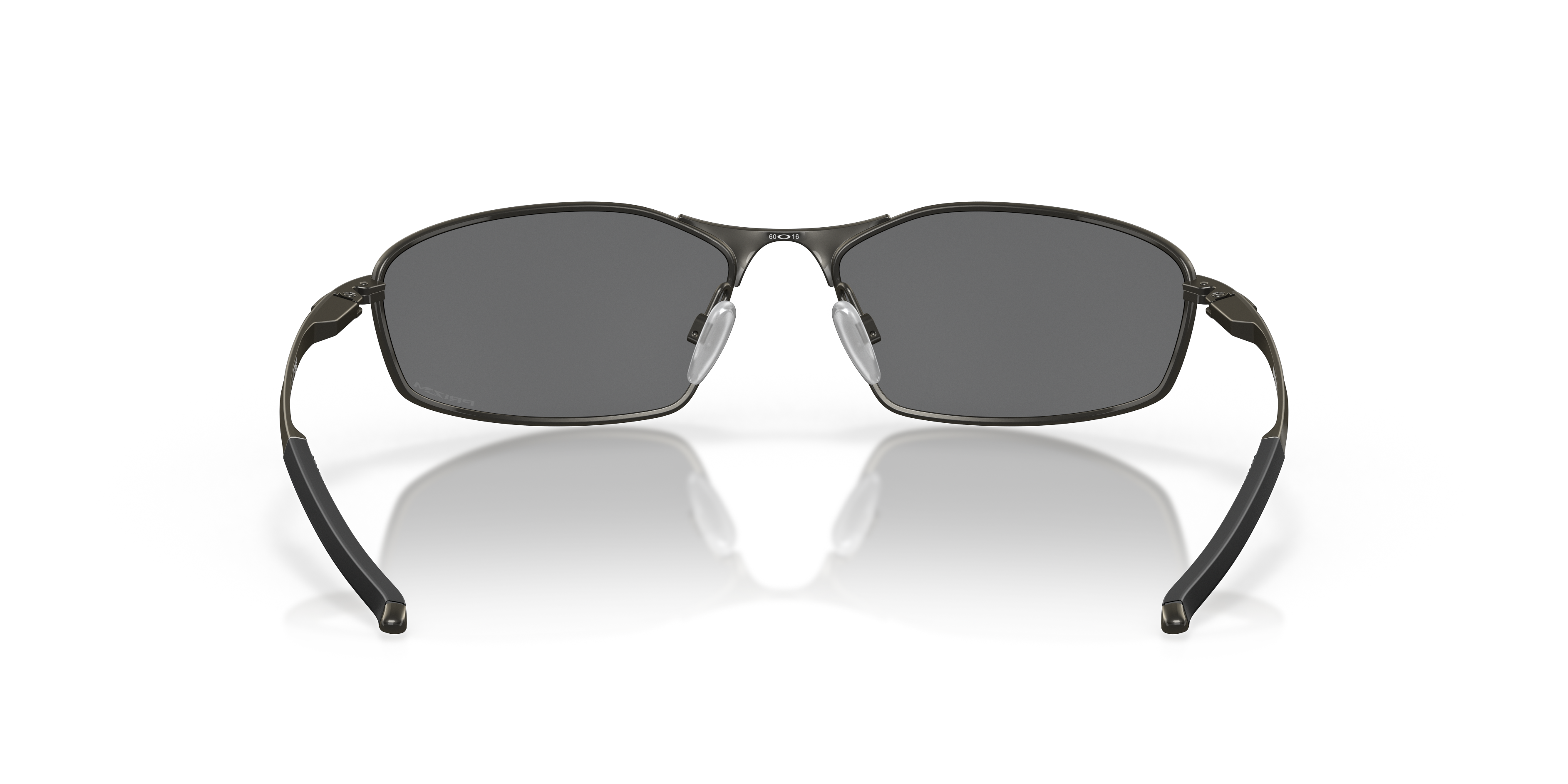 Oakley OO4141 Whisker Men's Oval Prizm Sunglasses - Satin Black Frame