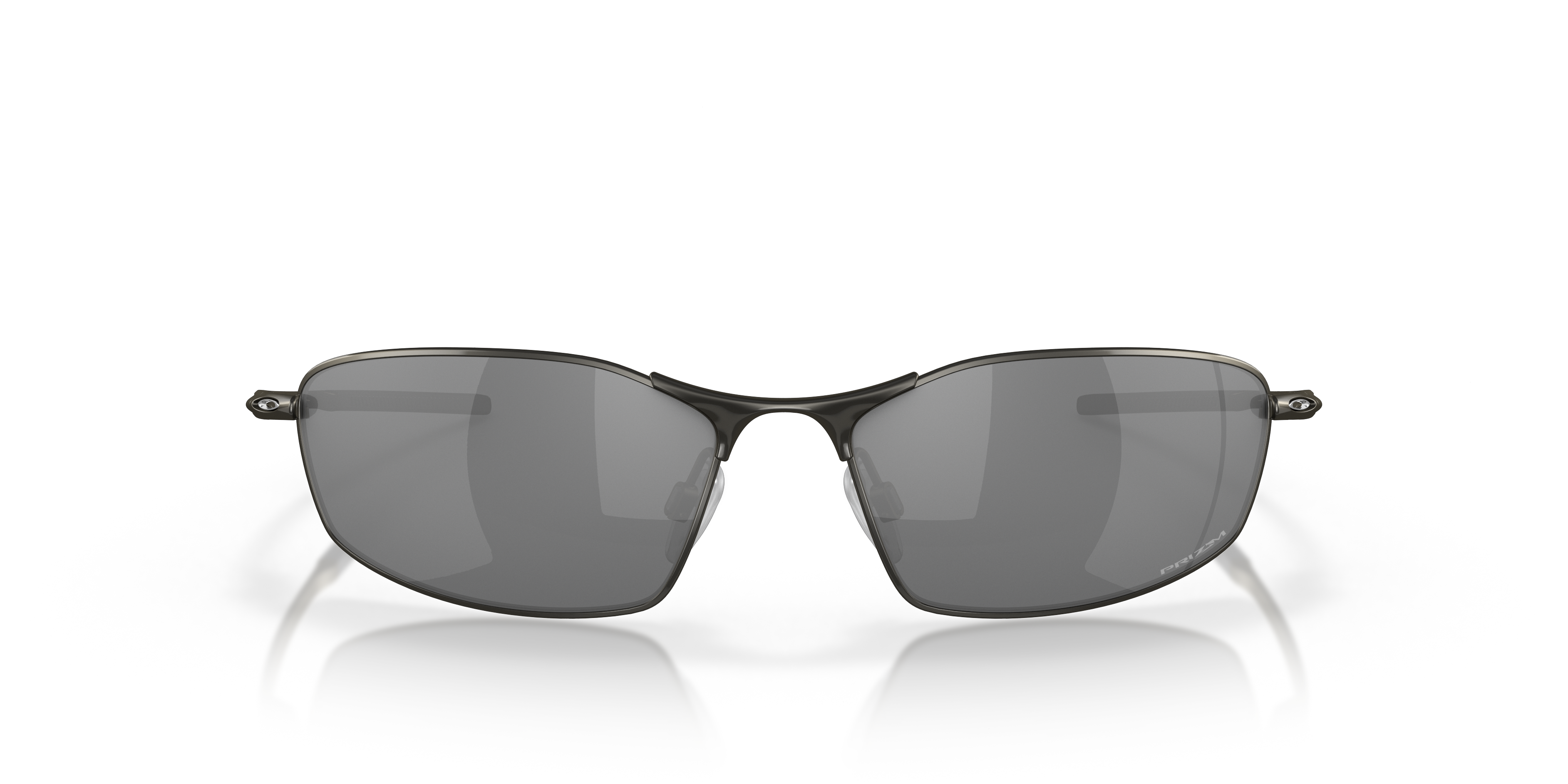 Oakley OO4141 Whisker Men's Oval Prizm Sunglasses - Carbon Frame