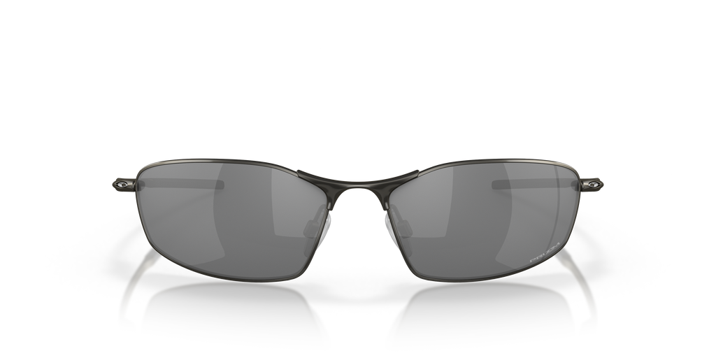 Oakley OO4141 Whisker Men's Oval Prizm Sunglasses - Satin Black Frame