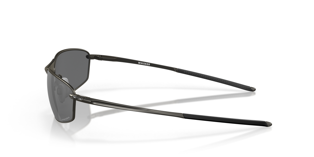 Oakley OO4141 Whisker Men's Oval Prizm Sunglasses - Carbon Frame