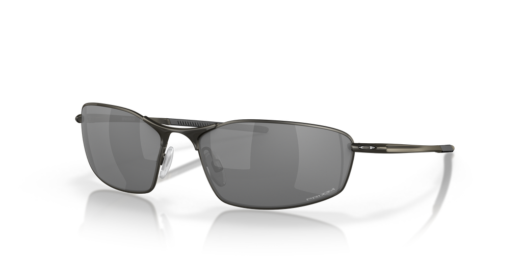 Oakley OO4141 Whisker Men's Oval Prizm Sunglasses - Carbon Frame