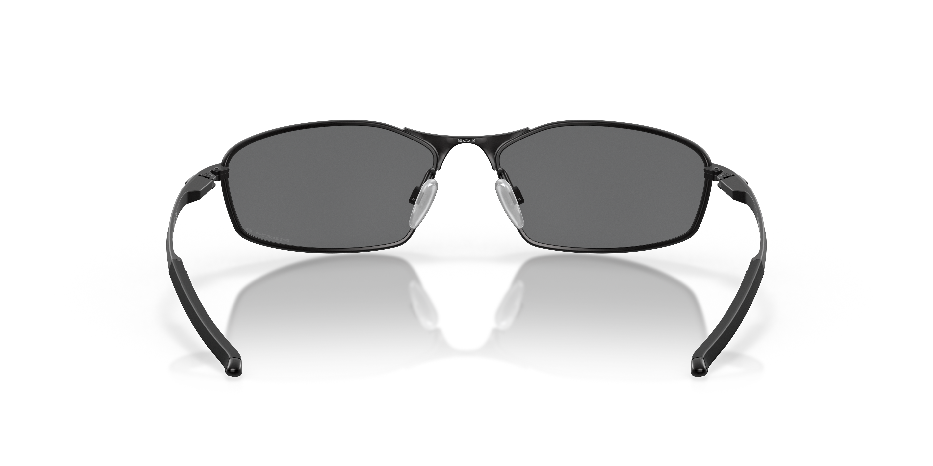 Oakley OO4141 Whisker Men's Oval Prizm Sunglasses - Satin Black Frame