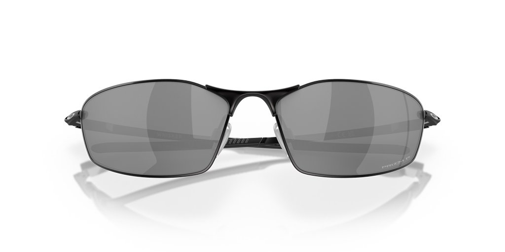 Oakley OO4141 Whisker Men's Oval Prizm Sunglasses - Carbon Frame