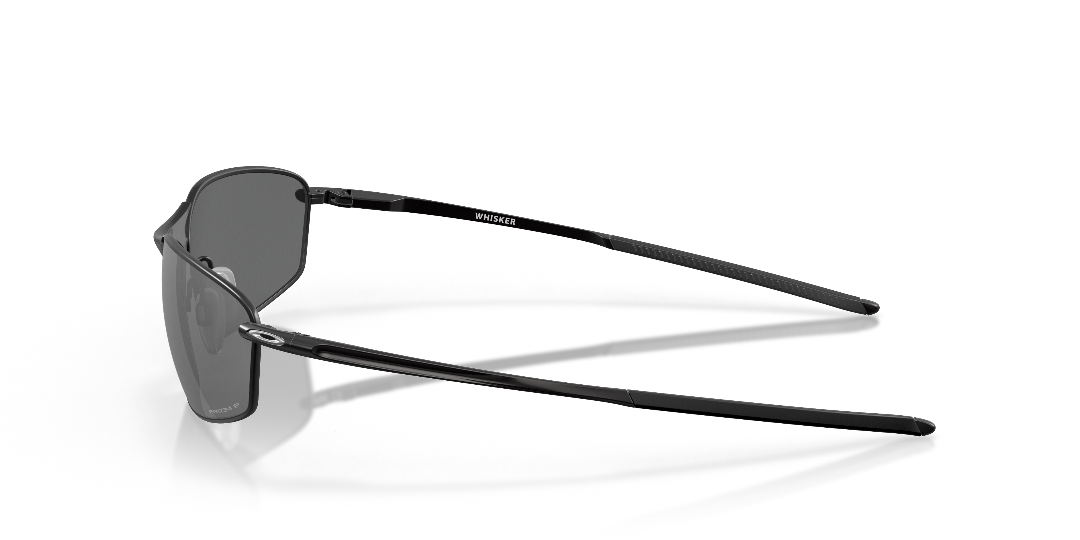 Oakley OO4141 Whisker Men's Oval Prizm Sunglasses - Carbon Frame