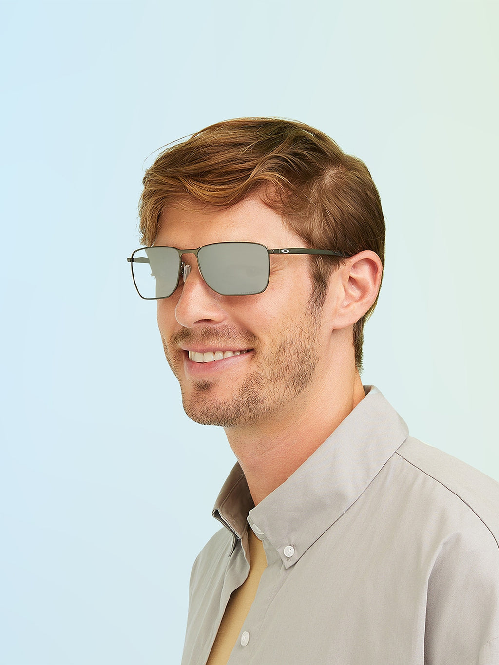 Oakley OO4142 Ejector Men's Rectangle Prizm Polarized Sunglasses