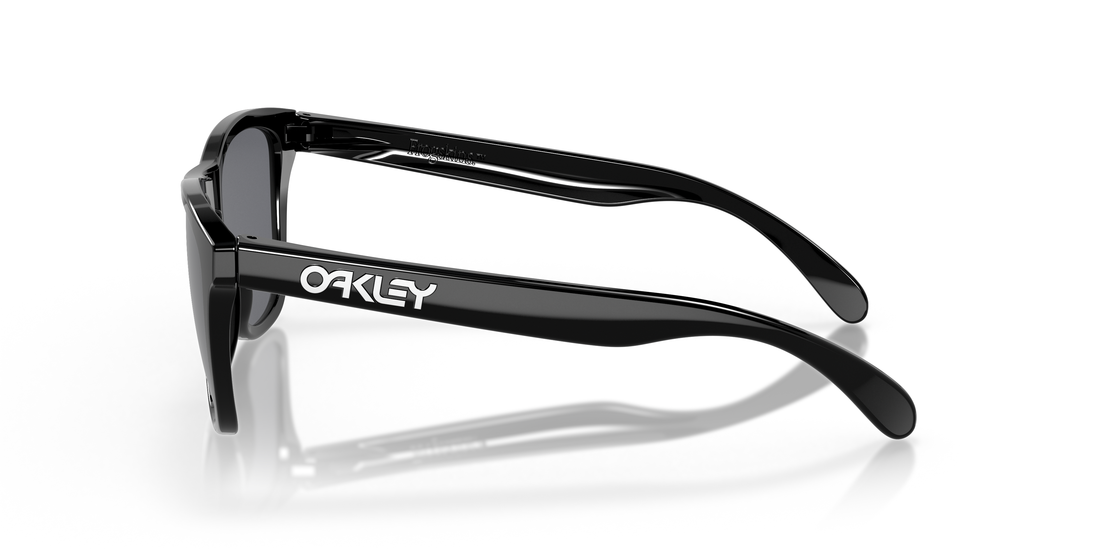 Oakley OO9013 Frogskins Unisex Square Prizm Sunglasses - Matte Black Frame