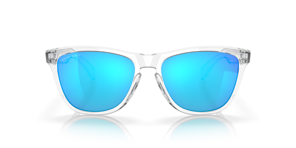 Oakley OO9013 Frogskins Unisex Square Prizm Sunglasses - Matte Black Frame