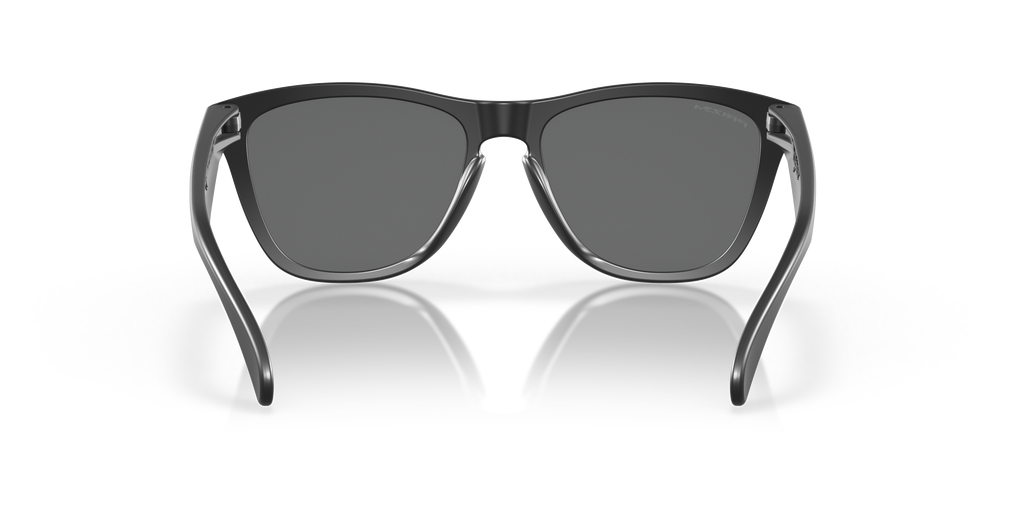 Oakley OO9013 Frogskins Unisex Square Prizm Sunglasses - Polished Black Frame