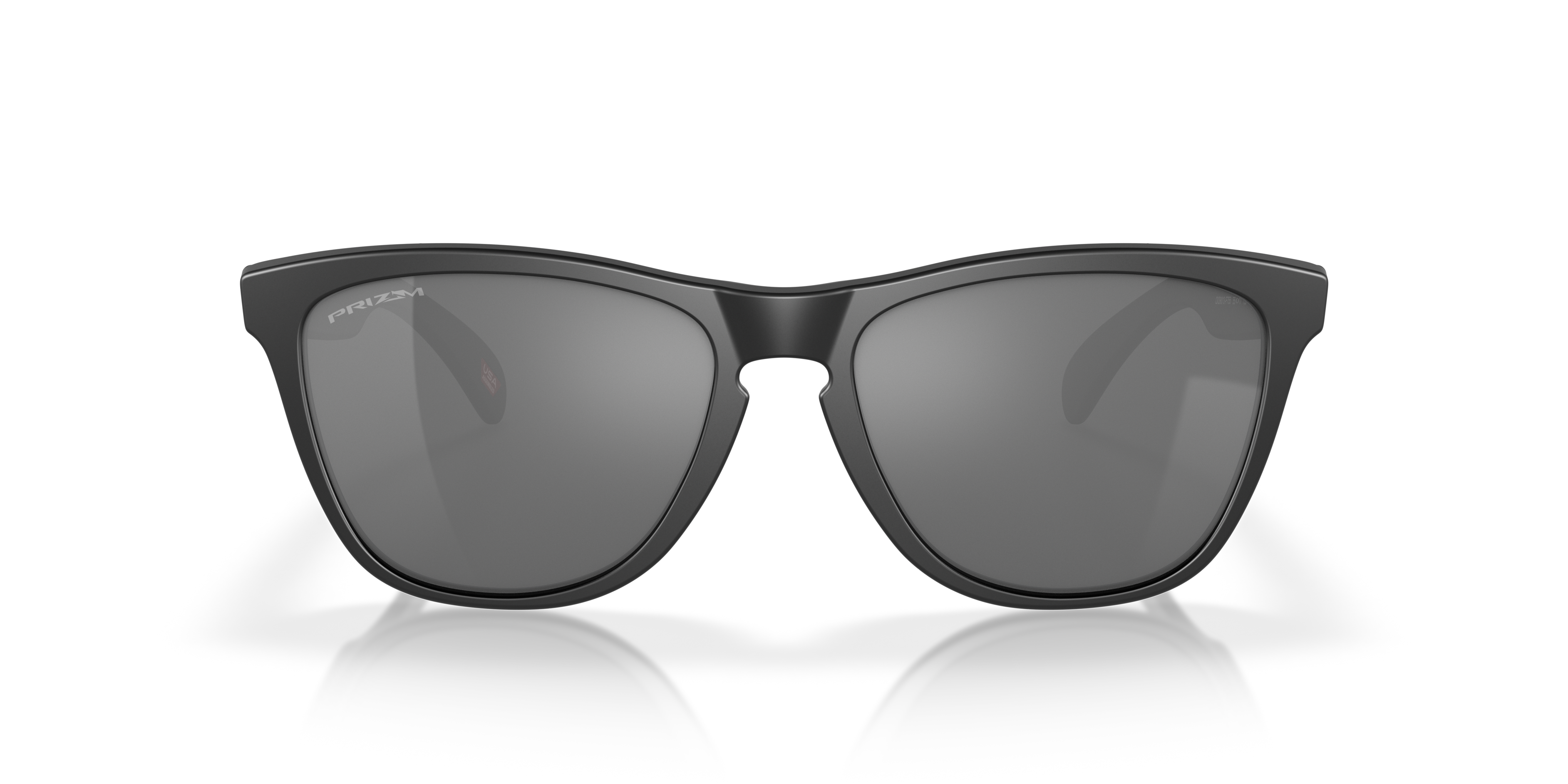 Oakley OO9013 Frogskins Unisex Square Prizm Sunglasses - Crystal Clear Frame