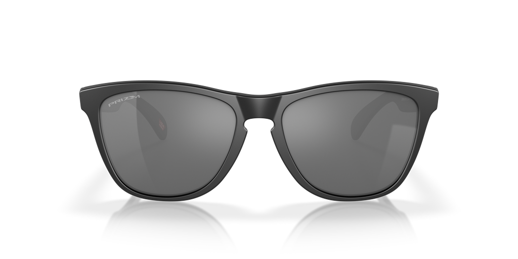Oakley OO9013 Frogskins Unisex Square Prizm Sunglasses - Matte Black Frame