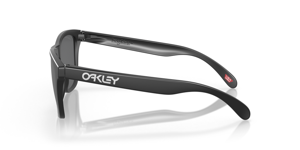 Oakley OO9013 Frogskins Unisex Square Prizm Sunglasses - Polished Black Frame