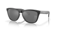 Oakley OO9013 Frogskins Unisex Square Prizm Sunglasses - Matte Black Frame