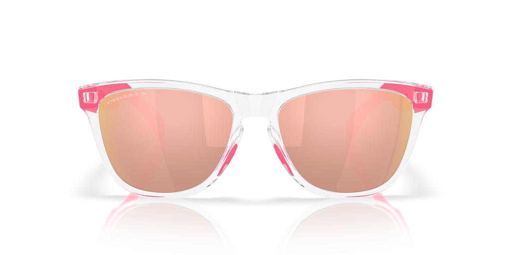 Oakley OO9013 Frogskins Neon Pop Collection Men's Square Prizm Polarized Sunglasses