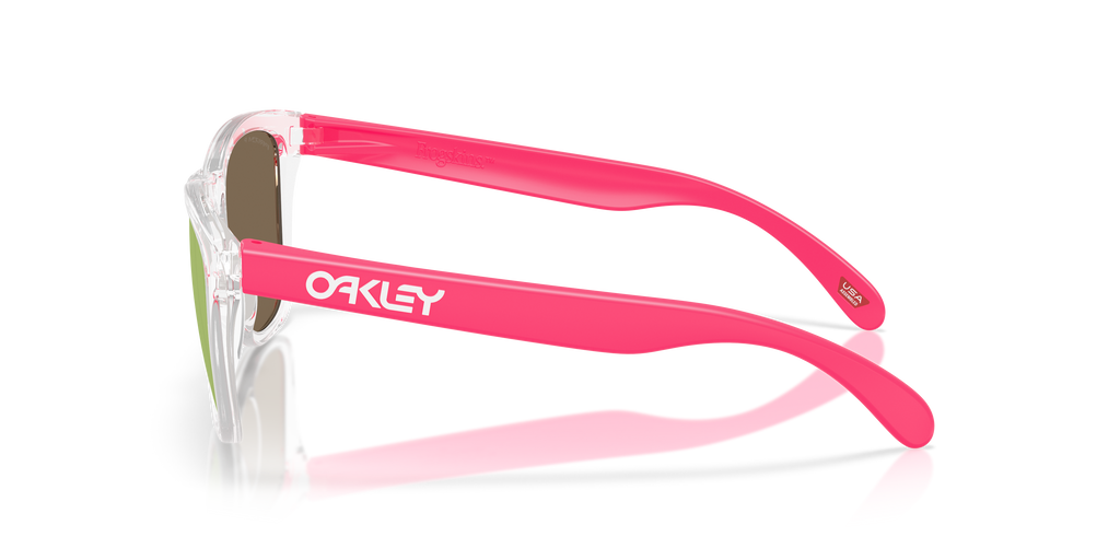 Oakley OO9013 Frogskins Neon Pop Collection Men's Square Prizm Polarized Sunglasses