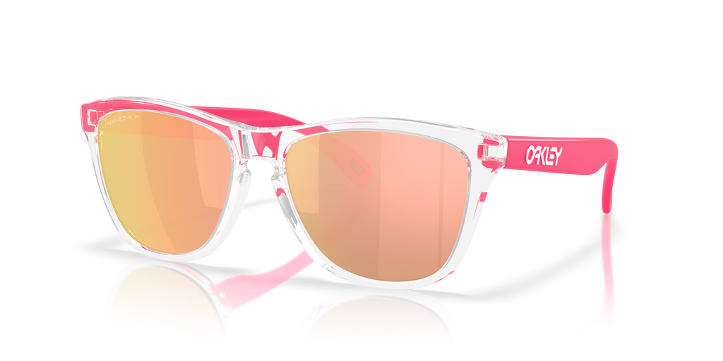 Oakley OO9013 Frogskins Neon Pop Collection Men's Square Prizm Polarized Sunglasses
