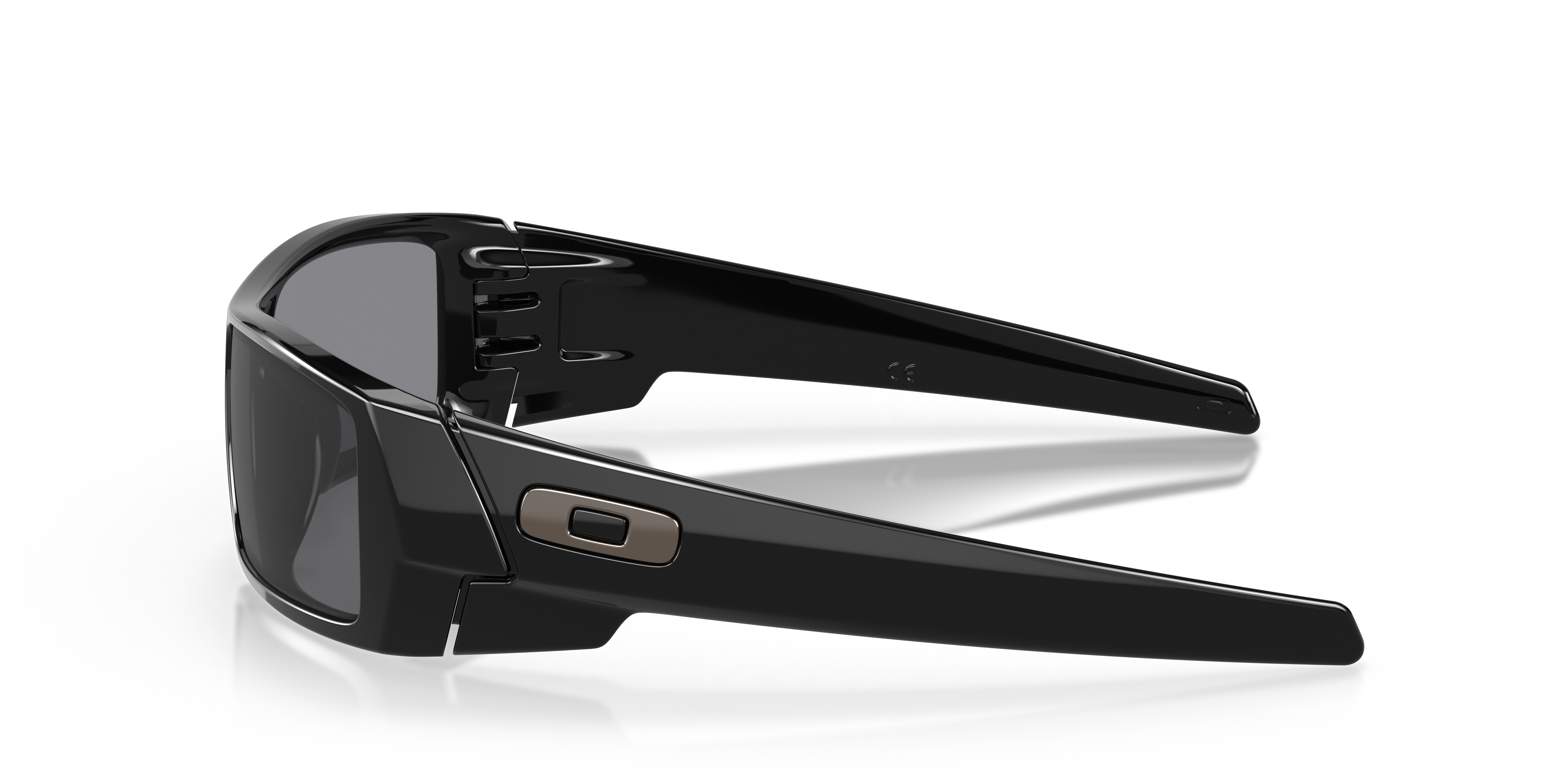 Oakley OO9014 Gascan Men's Rectangle Prizm Sunglasses - Matte Black Frame