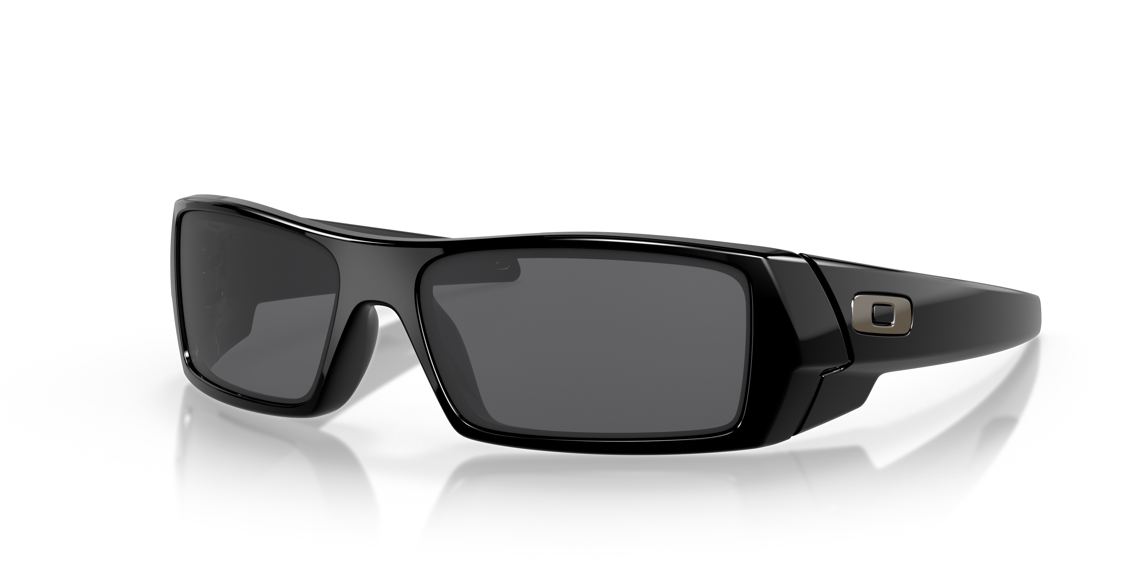 Oakley OO9014 Gascan Men's Rectangle Prizm Sunglasses - Matte Black Frame