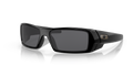 Oakley OO9014 Gascan Men's Rectangle Prizm Sunglasses - Polished Black Frame