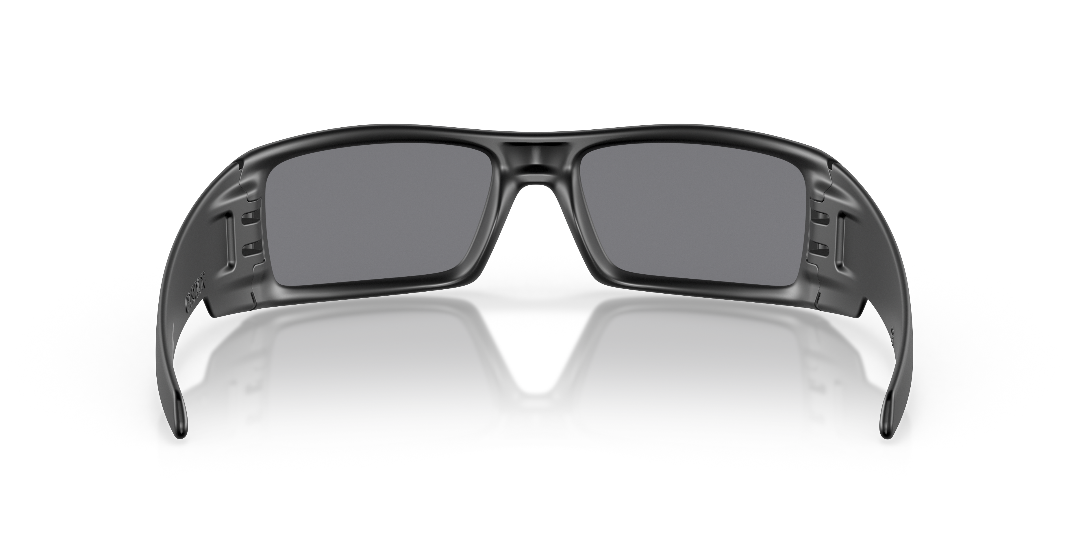 Oakley OO9014 Gascan Men's Rectangle Prizm Sunglasses - Polished Black Frame